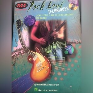 Rock Lead Techniques Guitar Method notes and tablature
